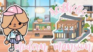 Aesthetic Cozy Modern Mansion [aesthetic house makeover] in Toca Life World️