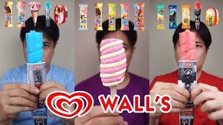 COMPILATION OF EATING VARIOUS WALLS ICE CREAM