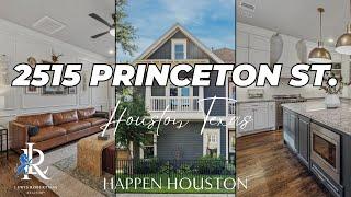 Luxurious Heights Home for Lease in Houston, TX | 2515 Princeton St