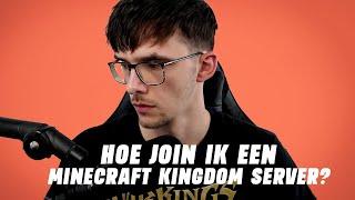 Hoe Join ik een Minecraft Kingdom Server?