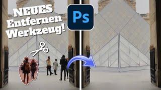 Das neue Entfernen - Werkzeug ist da! - mit KI unterstützung | Photoshop Tutorial Deutsch