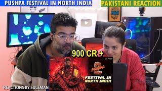 Pakistani Couple Reacts To Pushpa Festival In North India | Pushpa 2 | Allu Arjun | Rashmika