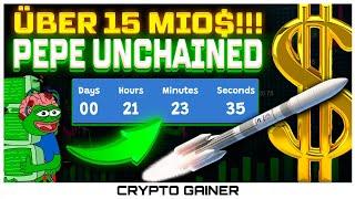 Über 15 Mio. USD! Pepe Unchained Presale nimmt unfassbare Summe ein! #memecoin #pepe #presale