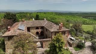 Ref. 8467 A Wonderful Tuscan Farmhouse With Pool And Tennis Court