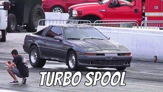 TURBO LAG is CRAZY | Supra Big turbo Spool up