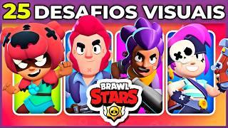  BRAWL STARS  | DESAFIOS VISUAIS ️ | jogos para testar sua visão #macaquiz #brawlstars