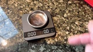 How to use the New Acaia Lunar scale