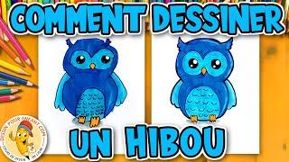 Comment Dessiner un HIBOU étape par étape