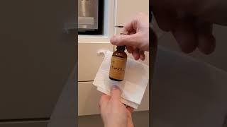 Klebereste entfernen - super einfach  Ethanol #shorts #diy #lifehacks