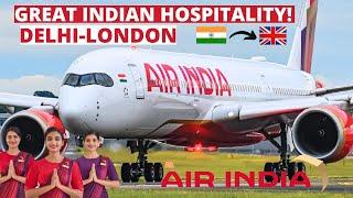 Air India Airbus A350-900 |Delhi-London | AIR INDIA Economy class | Indian Hospitality |Trip Report