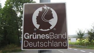 Das grüne Band entlang der inndeutschen Grenze der DDR