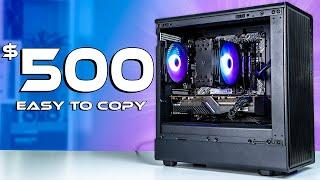 $500 Pure Performance Gaming PC Build Guide