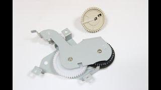HP 4345 Fuser Drive Swing Plate Assembly Replacement, fixing loud noise and frequent paper jam