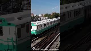 NYC Transit Museum Parade of Trains 2022. Historic Subway Cars allowed to Run in Brooklyn.