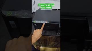 Epson L3250 printer reset Error Red light Blinking Reset #printererrorReset #lalLightReset