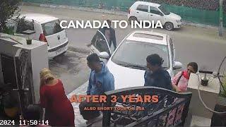 Canada to India after 3 years & Gym in the USA