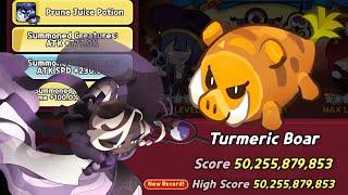 Oink! Turmeric Boar CRK Guide [ 50 BILLION+ DAMAGE ] I Affogato Cookie Best Team! TOP 1%