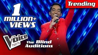 Hesara Bandara | Teri Deewani | Blind Auditions | The Voice Teens Sri Lanka