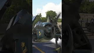 F6F-5 Hellcat Engine Start #aviation #shorts #warbirds