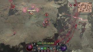 Diablo 4 Season of Blood Rogue PvP - Double Core Skill Rogue vs Ball Lightning Sorcerer