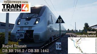 German Signalling: Track Speed (Lf 6/Lf 7) vs. Signalled Speed (Zs 3v/Zs 3) | Train Sim World