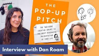 Visual storytelling and persuasive presentations with DAN ROAM – New book release: Pop-Up Pitch