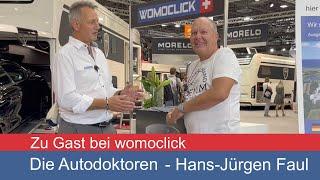 Die Autodoktoren bei womoclick zu Gast - Besuch von Hans-Jürgen Faul / womoclick