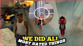 THINGS WE ALL DO WHEN  BORED IN GTA SAN ANDREAS