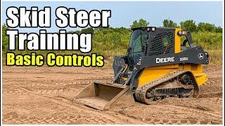 How to Operate a Tracked Skid Steer Loader | CTL Basic Controls Training