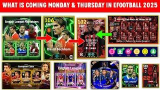 Free Coins, New Premium Pack | What Is Coming On Monday And Thursday In eFootball 2025 Mobile