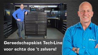 Gereedschapskist Tech-Line 125 cm - Rintje Ritsma laat 't zien | Datona.nl