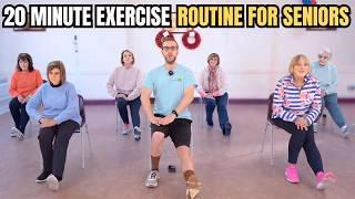 20-Minute Full-Body Workout For Seniors | Strength, Mobility, And Endurance