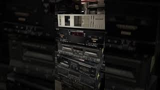 Tower of Tape: Cassette Decks Await Revival at Just Audio #cassettedeck #casettedeck