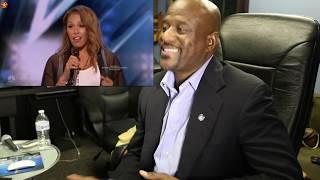 GLENNIS GRACE SINGS RUN TO YOU BY WHITNEY HOUSTON REACTION