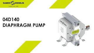 D140 diaphragm pumps: key features in detail | SAMES KREMLIN