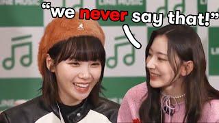 lesserafim laugh at chaewon's *weird* japanese phrase