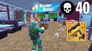 40 Elimination Solo vs Squads Win (Fortnite Chapter 2 Remix Ps4 Controller Gameplay)