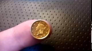 Poor Man Stacking: How small is a $1 gold coin?