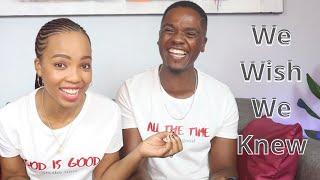 Things we wish we knew before we got married  ft Letho & Mbulelo| South African Youtubers