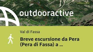 escursioni in Val di Fassa: Breve escursione da Pera (Pera di Fassa) a Baita ...