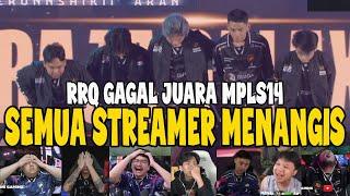 SEMUA STREAMER MENANGIS RRQ GAK JUARA MPL ID SEASON 14