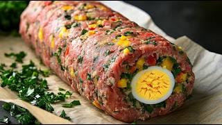 The tastiest meatloaf ever! Try making him like that. It's so delicious 