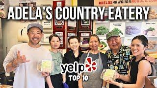 OAHU FOOD TOUR: Adela's Country Eatery  - Yelp's Top 10 Places To Eat (Inside Story)