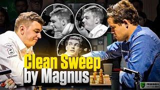 How many games does Magnus need against Duda? World Blitz 2024 Semifinals