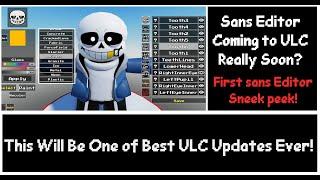 Sans Editor Coming To ULC Really Soon? - Undertale: Last Corridor News [Ep. 2]