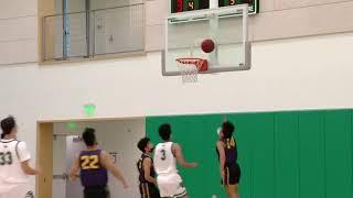 Monta Vista at Harker Boys Basketball 11.24.21