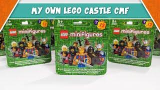 The MINIFIGURE series we all NEED | Custom Lego Castle CMF | Unboxing