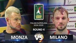 Monza vs Milano | Italian Volleyball SuperLega 2024/2025