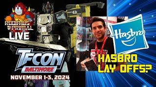 RodimusPrimal LIVE - John Warden Leaves Hasbro, TF Con Exclusvie Revealed!