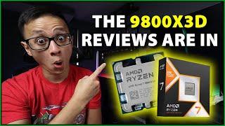 🟢 The Ryzen 9800X3D reviews are in, and it's looking REAL good!